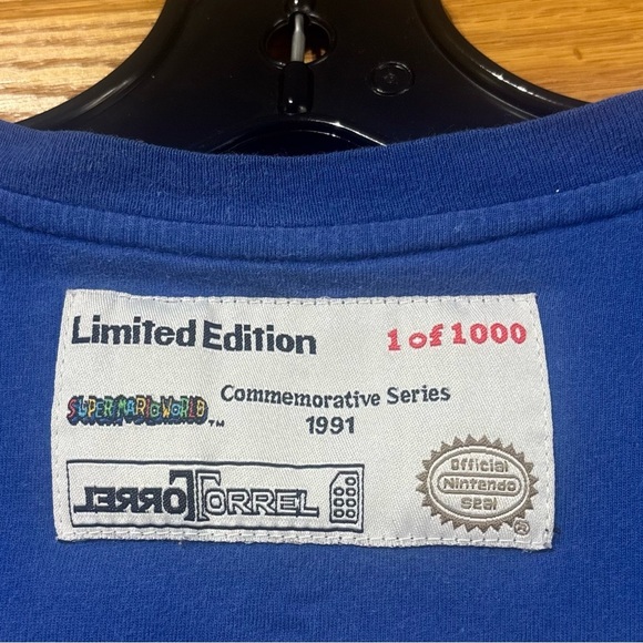 Nintendo Limited Edition Torrel Torpedo Ted Commemorative Series 1991 T-Shirt M - Picture 9 of 11